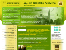 Tablet Screenshot of mbp.cieszanow.eu